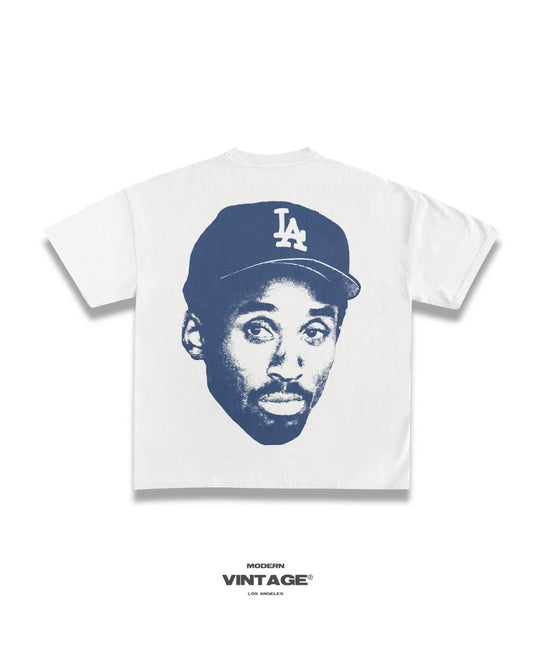Kobe LA Dodgers (V2)-Tee-White – HHEgoods