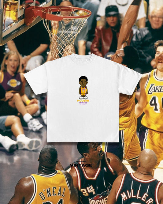 White Dodgers x Kobe Tee – Leilaandstitch