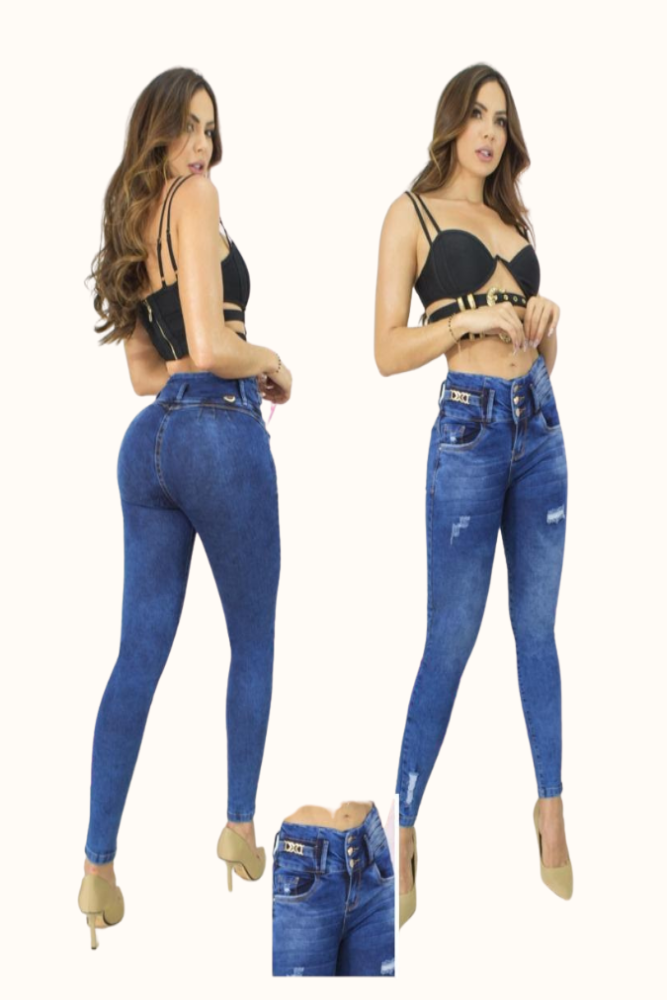 Buy Pantalones Colombianos Levanta Cola  Butt Lifting Jeans for Women  Colombian Jeans for Women Butt Lift Jeans Straight Blue Online at  desertcartDenmark