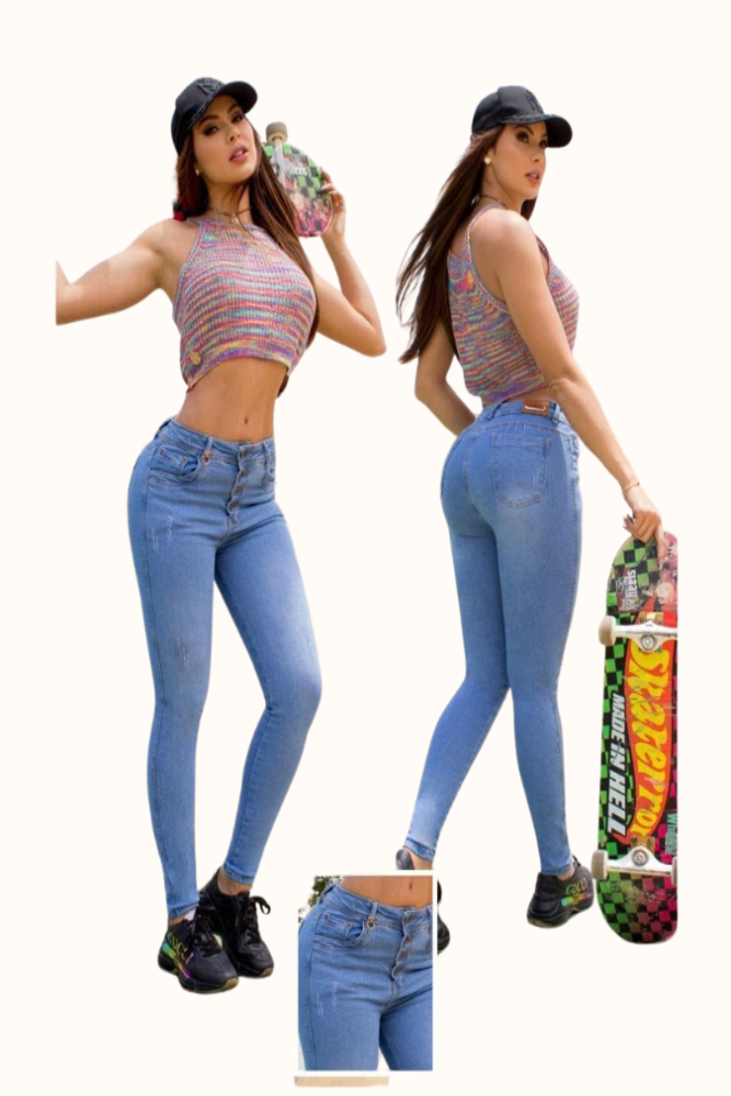 Butt Lifting Colombian Jeans (Levanta Cola)