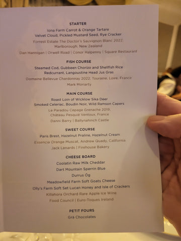 The best young chef menu