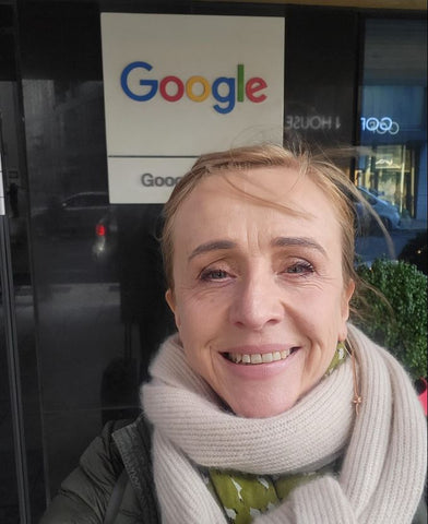 Aisling at Google Headquaters in Dublin