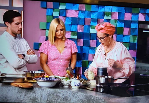 Orla Mc Andrew Private Chef on The Six O Clock Show