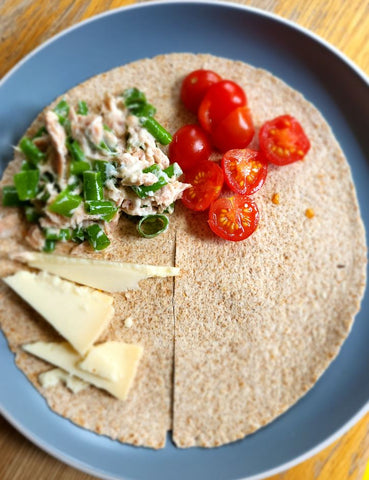 Irish Local Tuna Melt with Velvet Cloud Yogurt Shines Tuna and Rockfield Sheep's Cheese