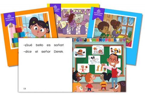 just right reader spanish decodable set