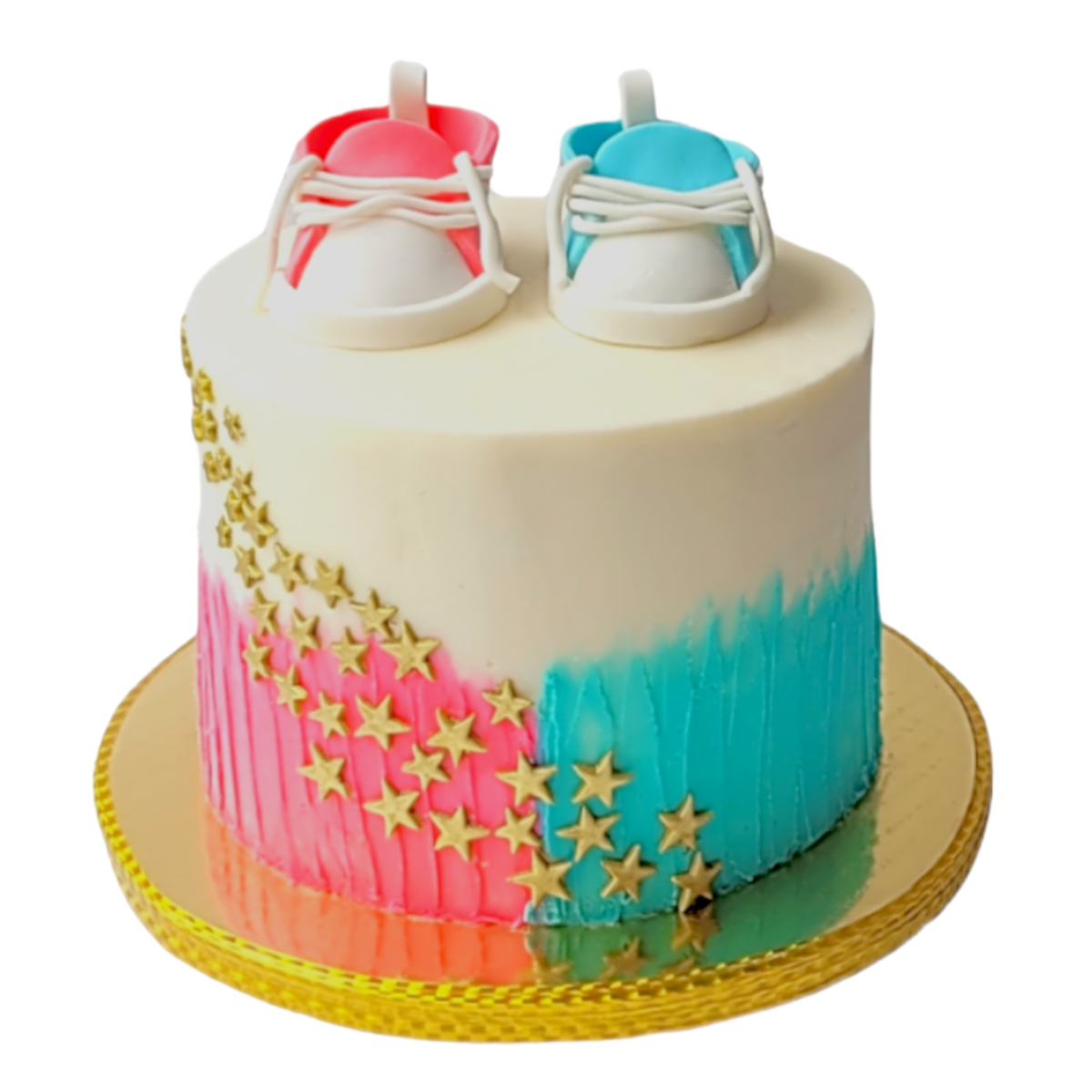 Gender Reveal cake