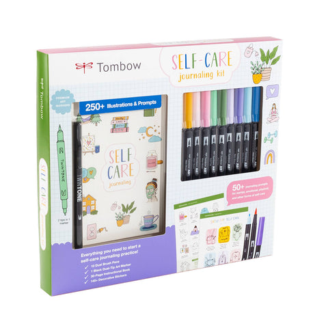  Tombow TwinTone Marker Set, 6-Pack Pastel. Double-Sided Markers  Perfect for Planners, Journals, Doodling, and More! : Office Products