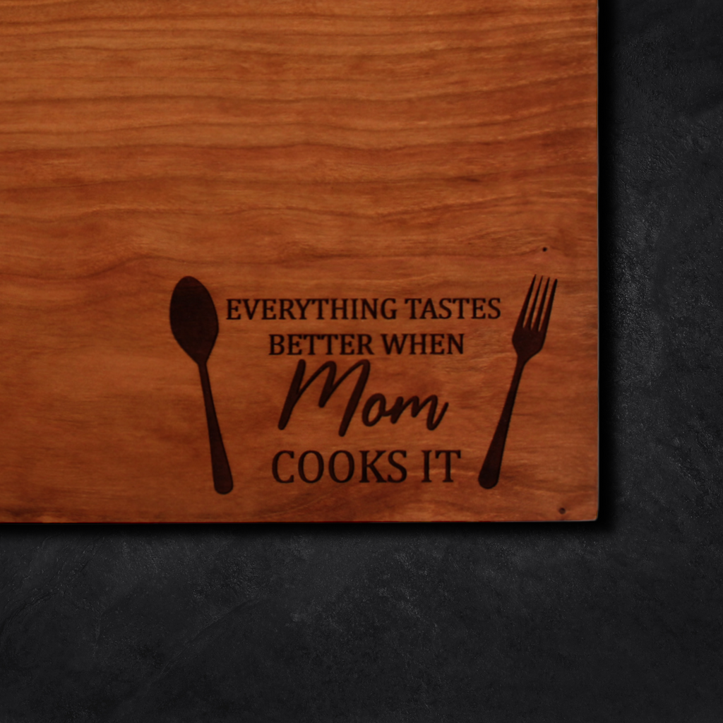 Engraved Cutting Board, 11” x 8.75”, Mother-in-Law to Bride-to-Be Gift