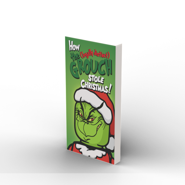 2x4 Movie Poster The Grouch who stole Christmas