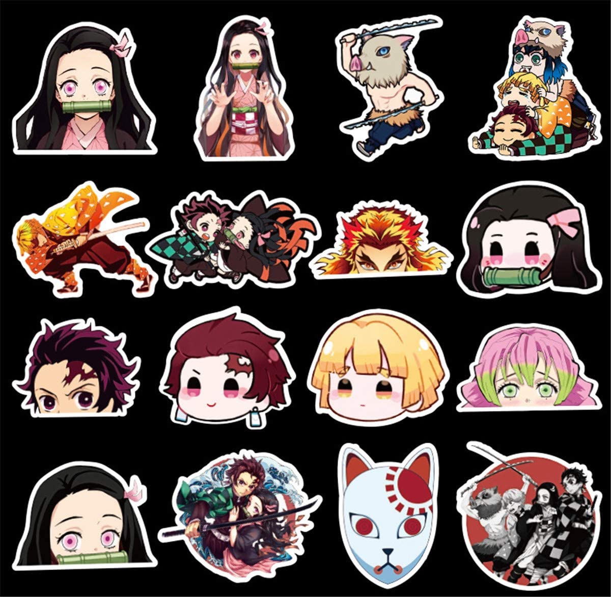 demon slayer stickers phoenix merch of ashes