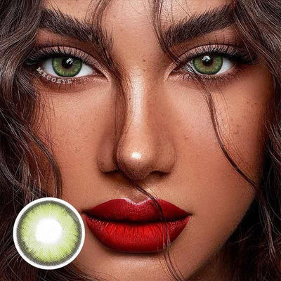 New】Beacolors Rare Iris Green  Contact lenses colored, Colored contacts,  Contact lenses for brown eyes