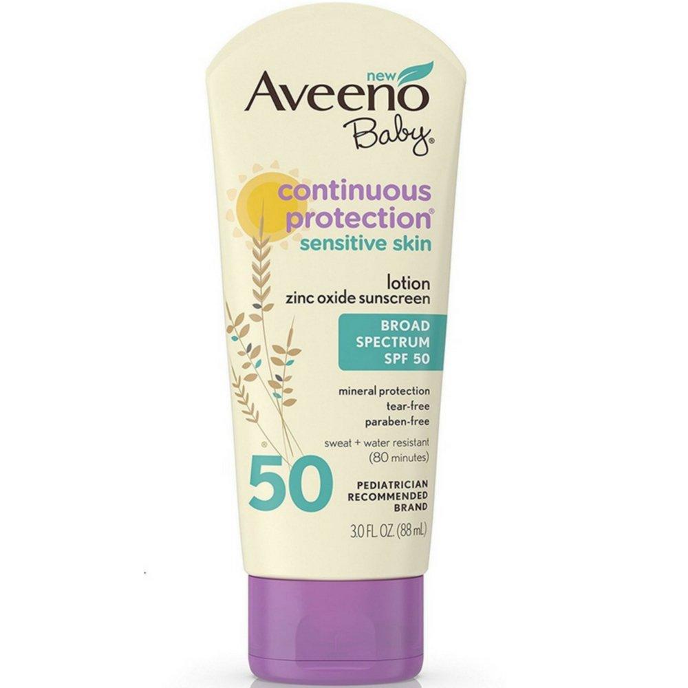 aveeno zinc oxide sunscreen