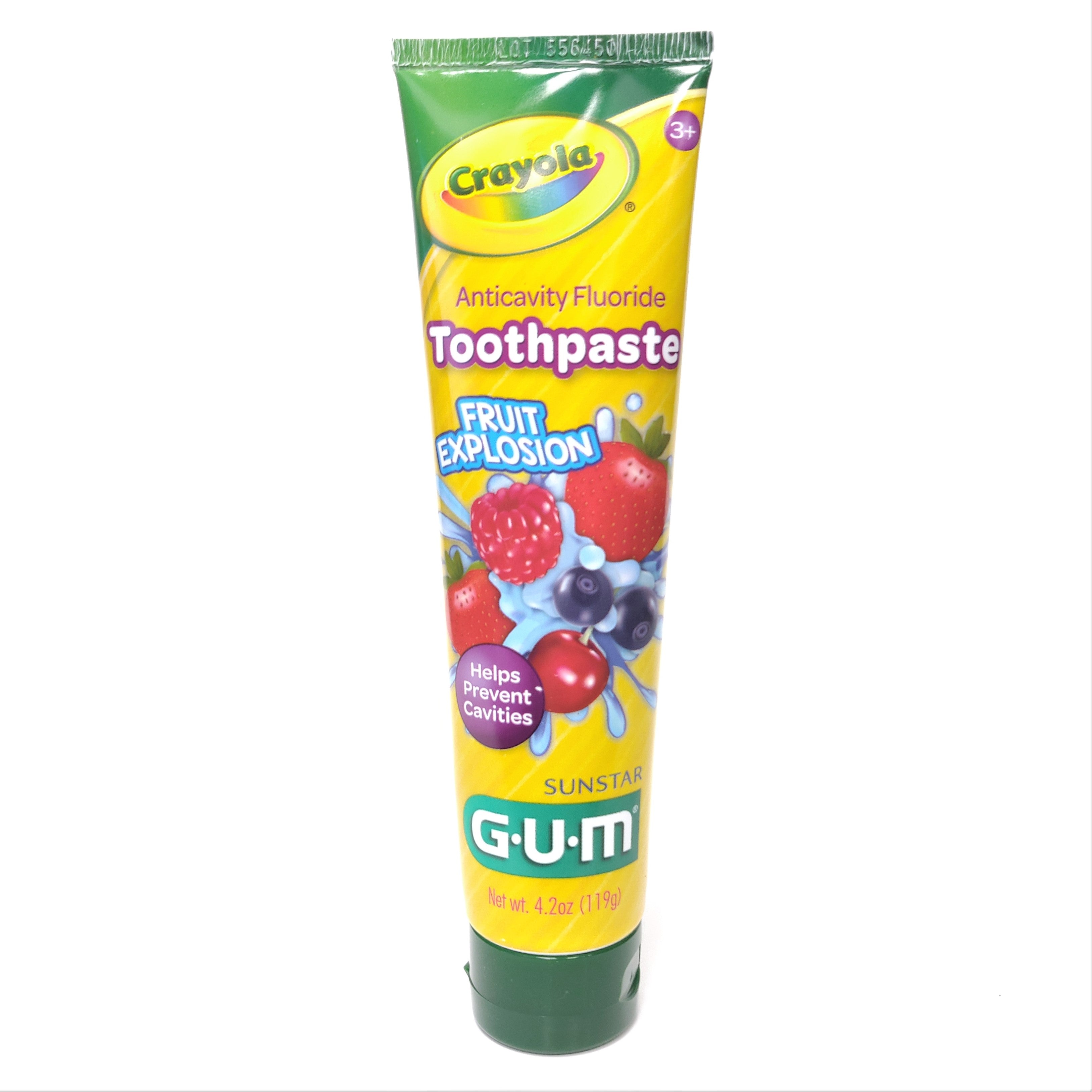 crayola fruit explosion toothpaste