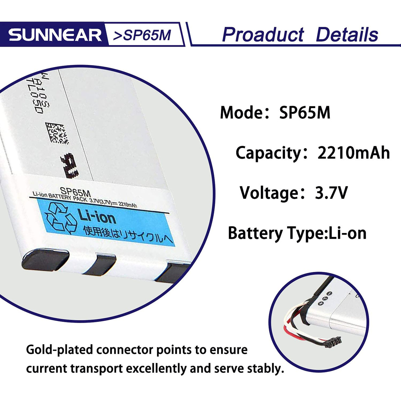 Sunnear Sp65m 3 7v 2210mah Battery Replacement For Sony Playstation Ps Vita Pch 1001 Pch 1101 1003 1103 Battery With Tools
