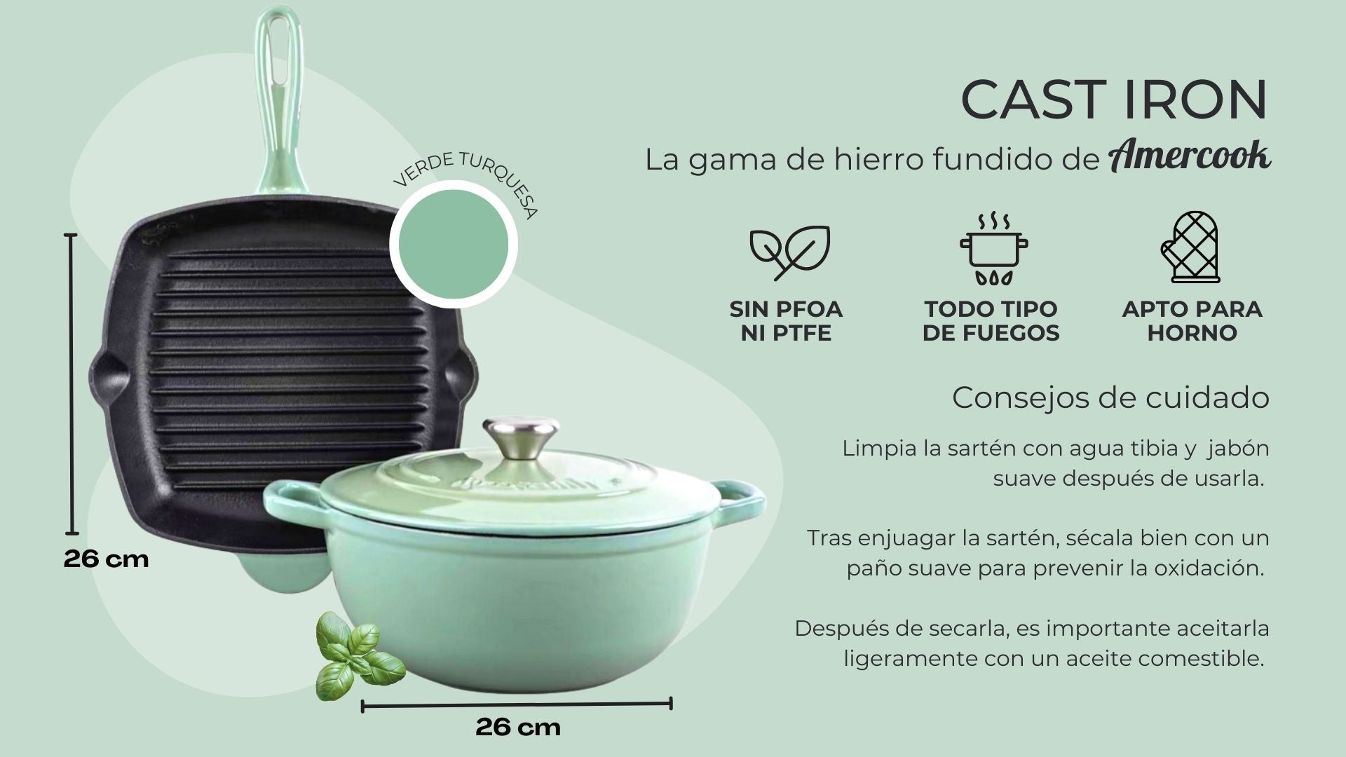 Cocinando con Hierro Fundido: Beneficios para ti y tu cocina