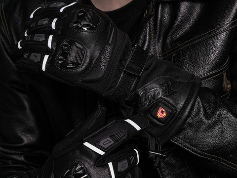 IRONJIAS electric heated waterproof riding gloves