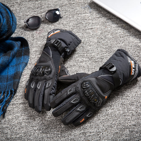 IRONJIAS Waterproof Winter Motorcycle Protective Gloves