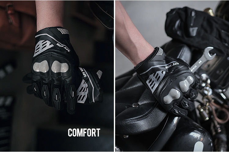 IRONJIAS Summer Breathable Motorcycle Protective Gloves