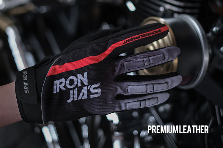 IRONJIAS Summer Mesh Motorcycle Breathable Protective Gloves