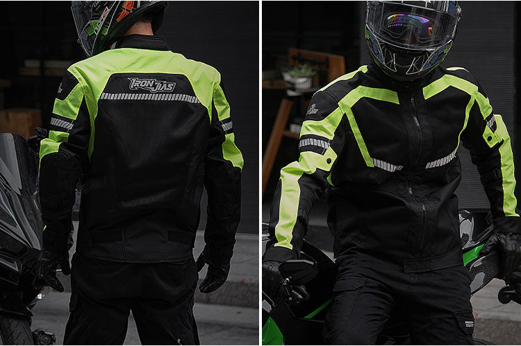 IRONJIAS Breathable CE Protective Motorcycle Jacket | D-213