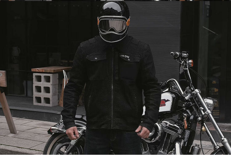 Leisure Protective Motorcycle Denim Jacket for men