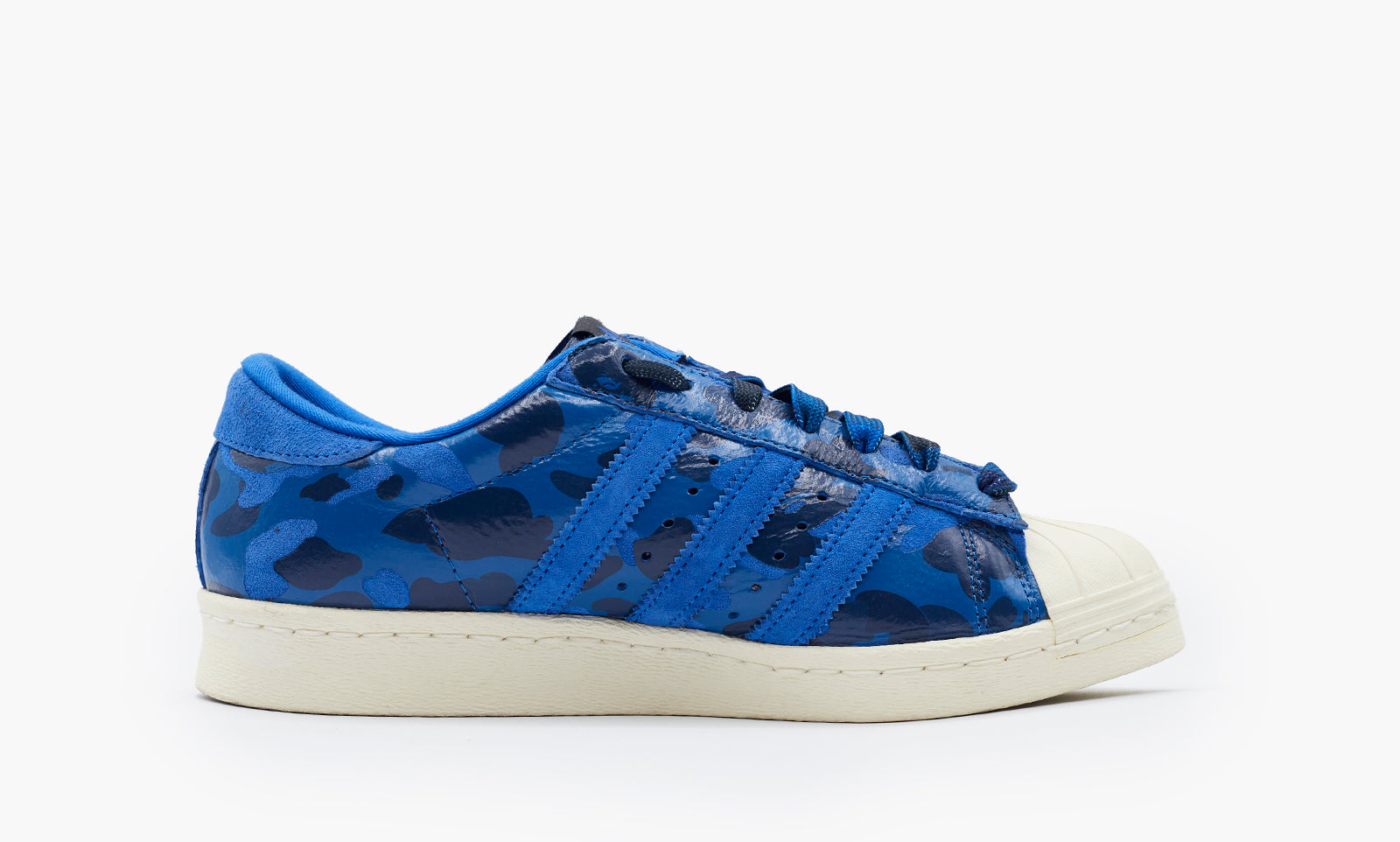 Superstar 80s Undefeated Bape Blue Camo | PRE-OWNED | Archive Sneakers