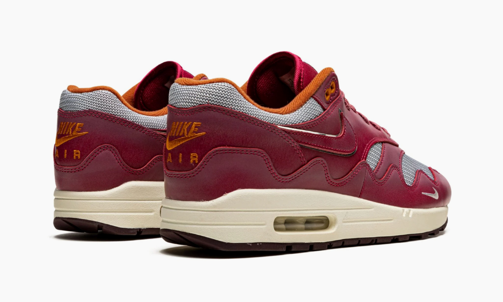 Nike Air Max 1 Patta Rush Maroon (with Bracelet) - DO9549 001 - Archive Sneakers