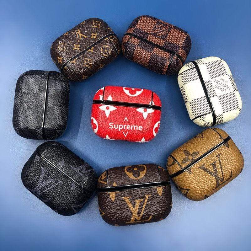 Brown LV Luxury High End Airpods Pro / Airpod Series 3 Case