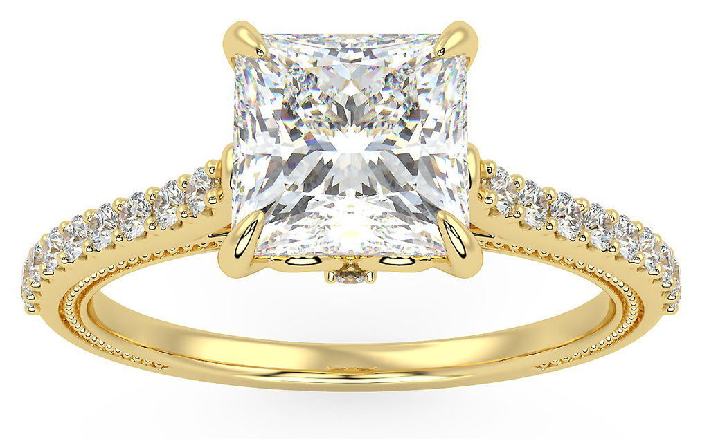Capricorn Engagement Ring