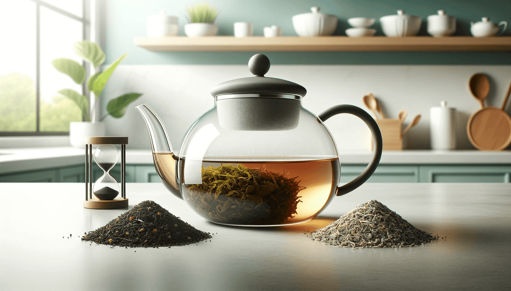 Brewing time: green tea, black tea, oolong, etc.