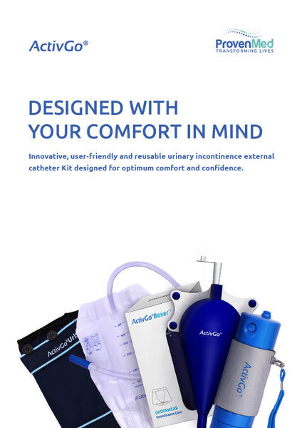 ActivGo Urinary Incontinence management kit by ActivKare for men