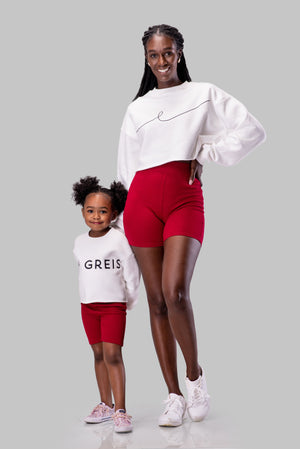 mommy and me biker shorts