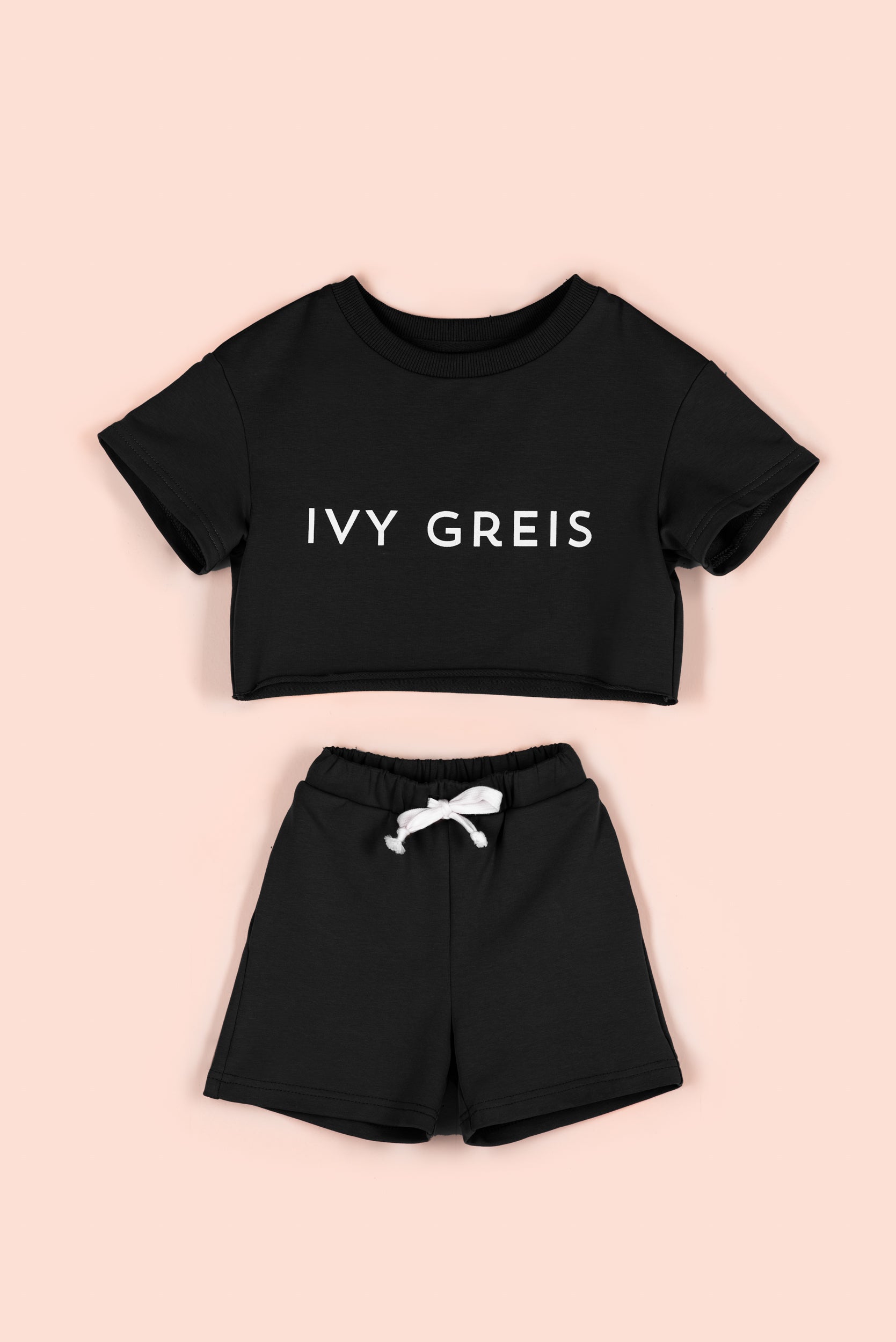 IVY SIGNATURE SHORTS SET [BLACK] | Ivy Greis | Reviews on Judge.me