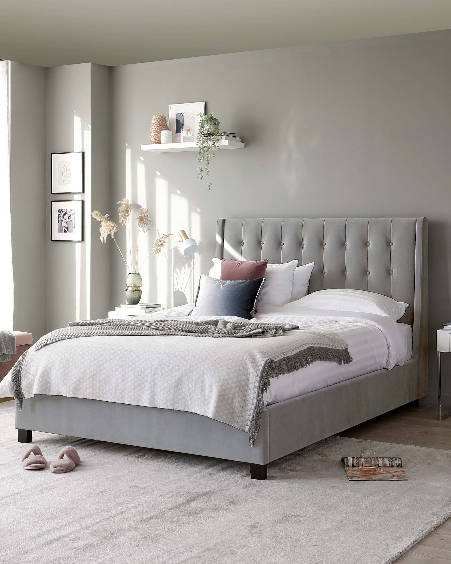 Contemporary grey clearance bedroom