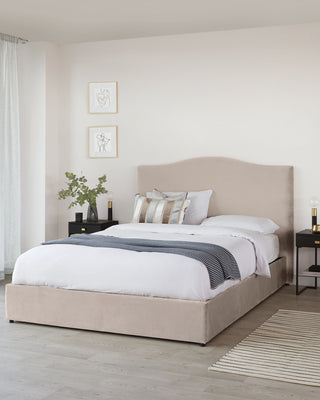 Pottery barn shop velvet bed