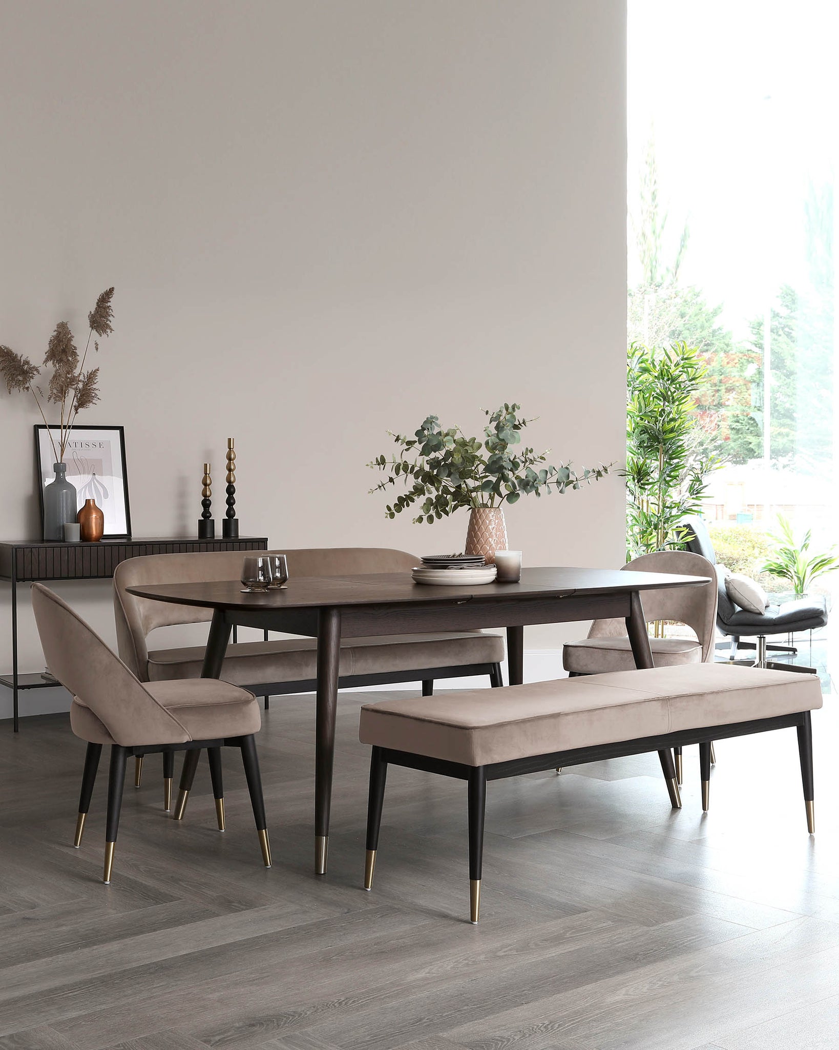 Dining Bench Set Dining Table With Benches From Danetti