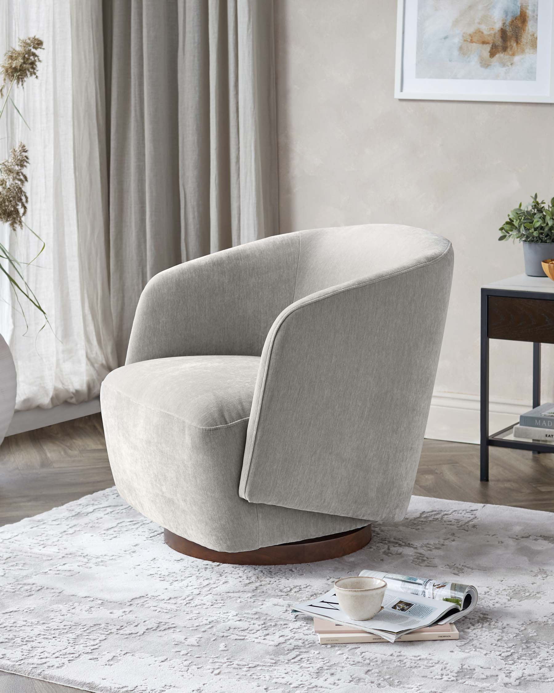 Upholstered sales swivel rocker