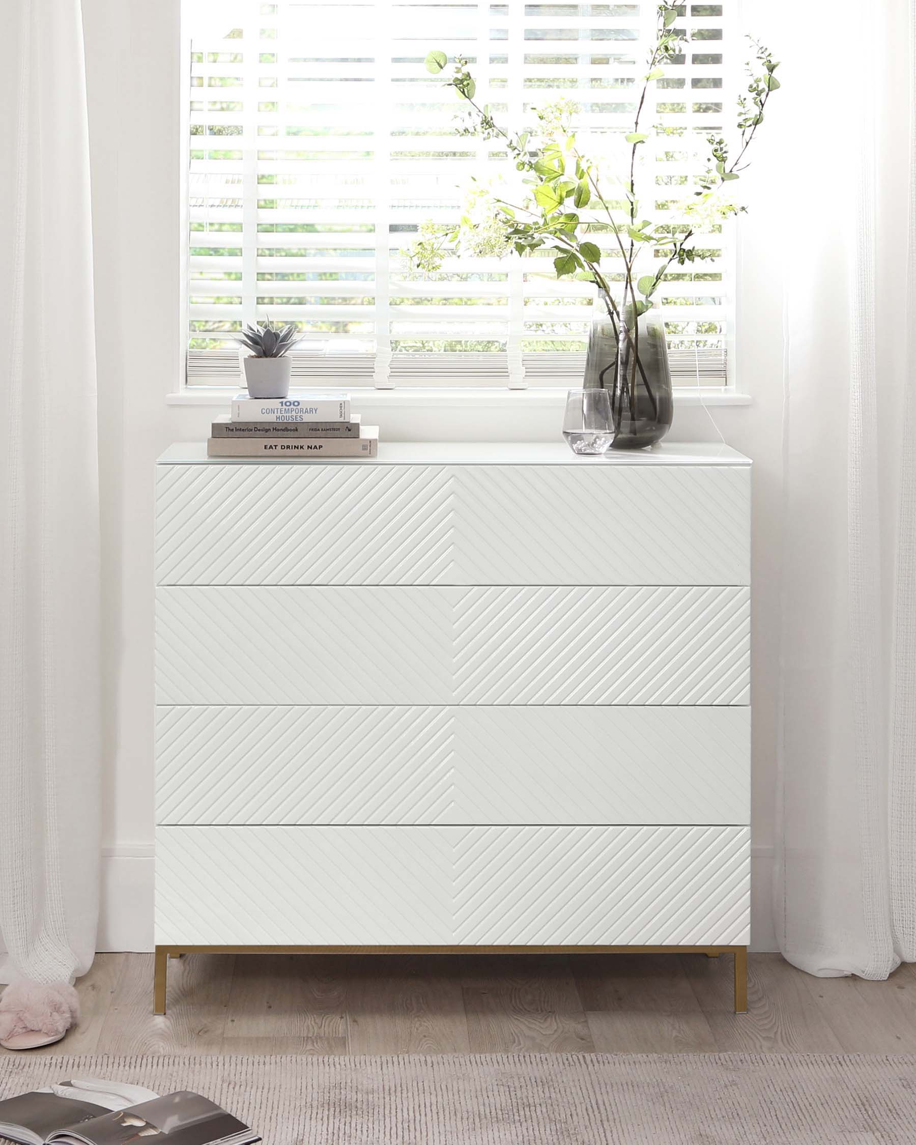 White brass clearance dresser