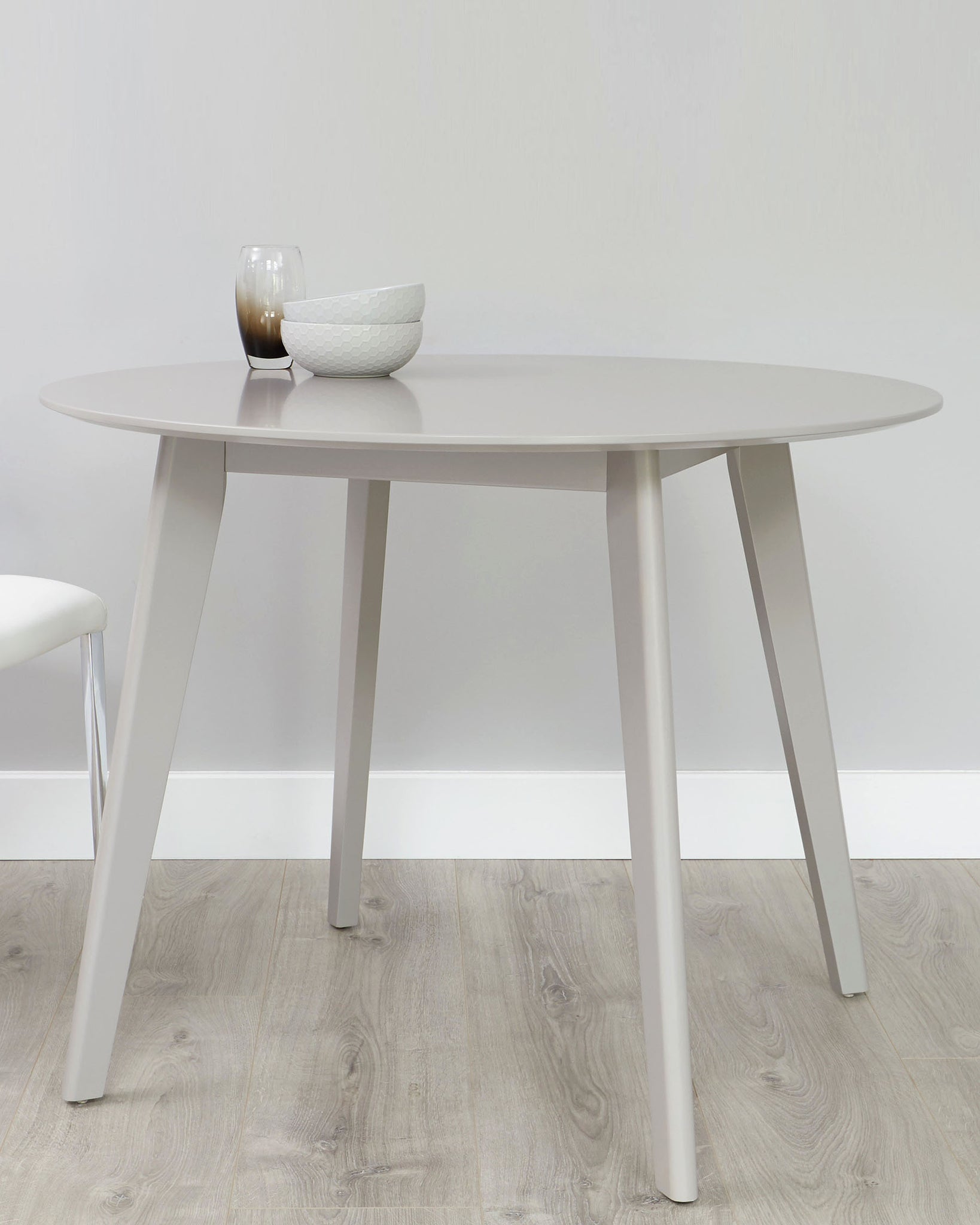 Round Grey Dining Table Circular Dining Table From Danetti