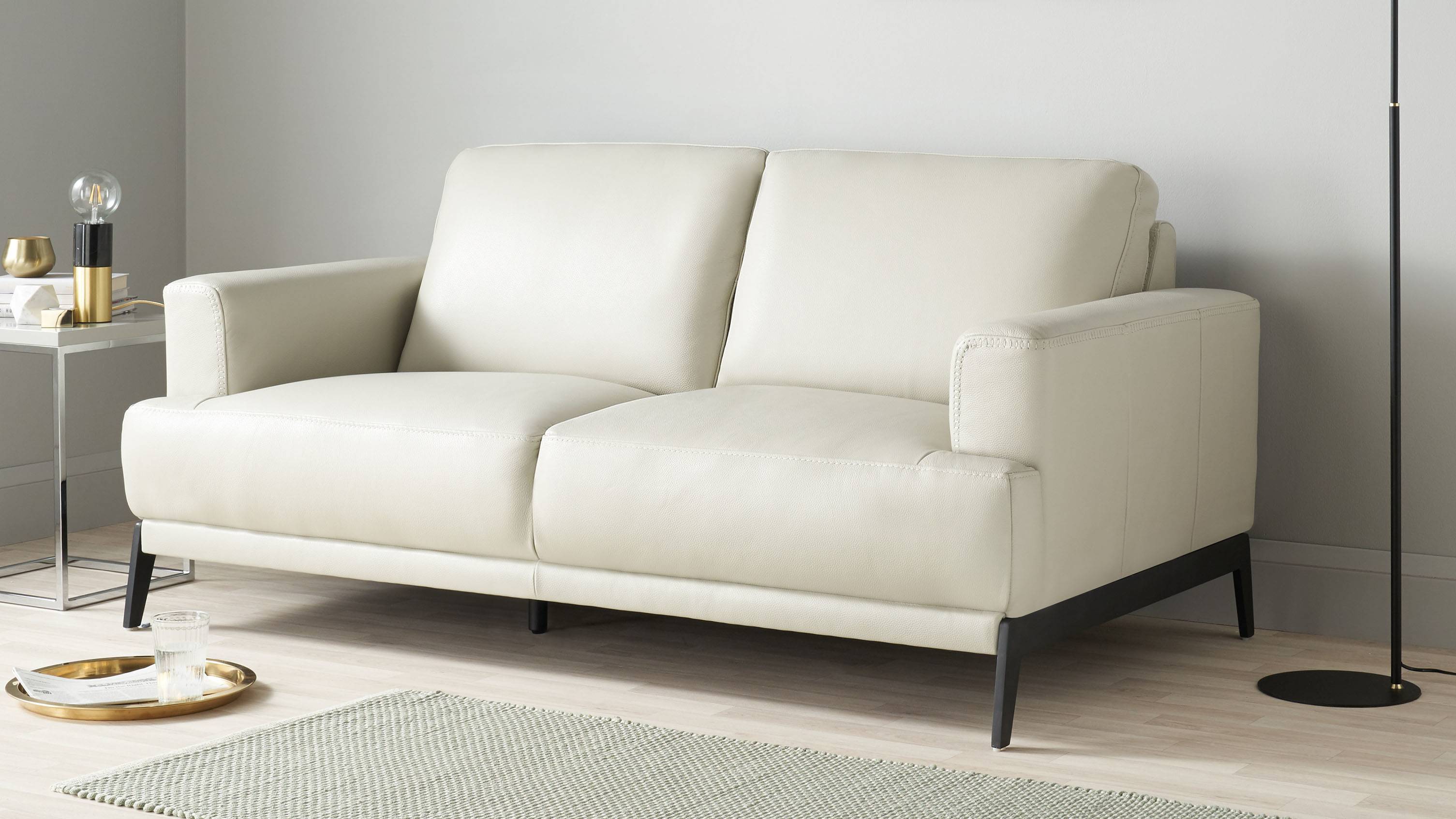 Mona 2 Seater Leather Sofa – Danetti