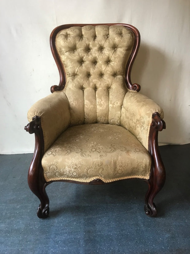 victorian easy chair