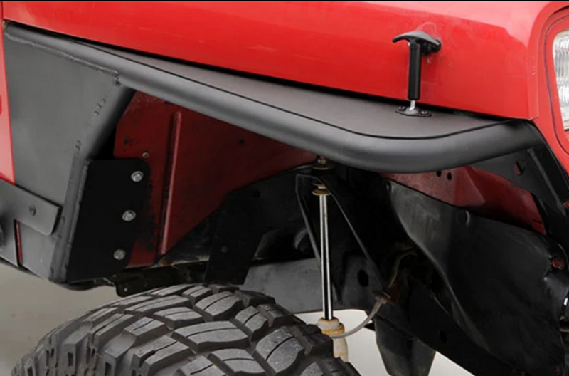 Smittybilt 1987-1995 Jeep Wrangler YJ XRC Front Tube Fenders Black Textured  76862 | AutoPartsToys