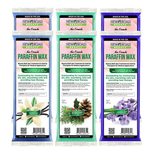 Vanilla Paraffin Wax Spa Treatment 6-Pack - New Road Beauty