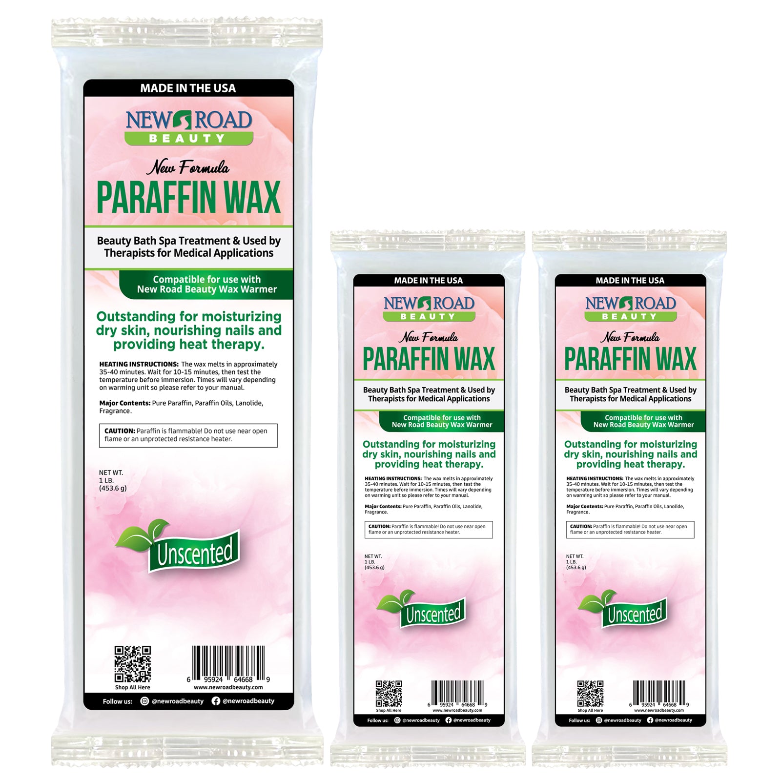 Paraffin Wax, 2pcs Paraffin Waxes Moisturizing Nourishing Paraffin