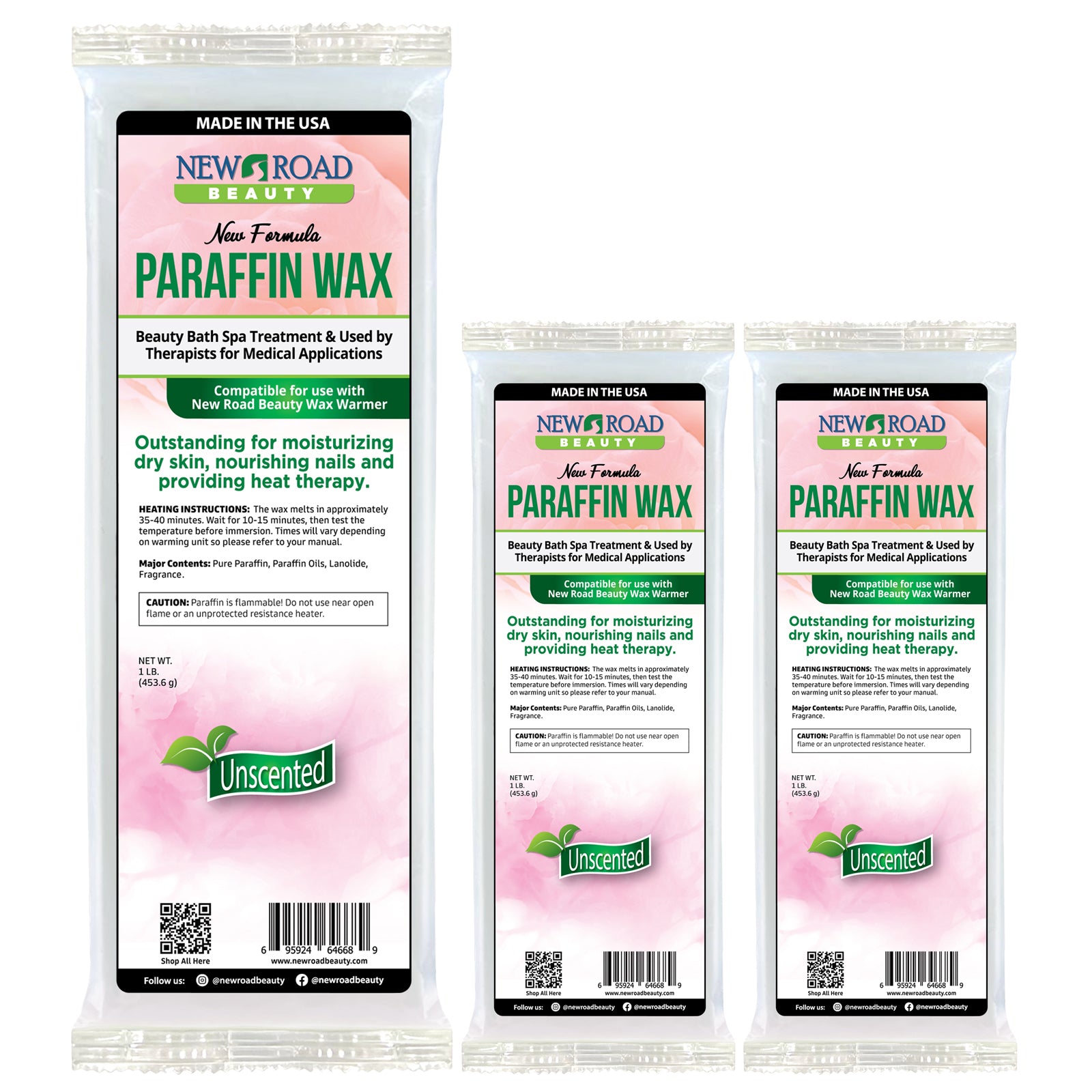 Paraffin Wax Block - 5.5 lbs., All Scents - Fernanda's Beauty