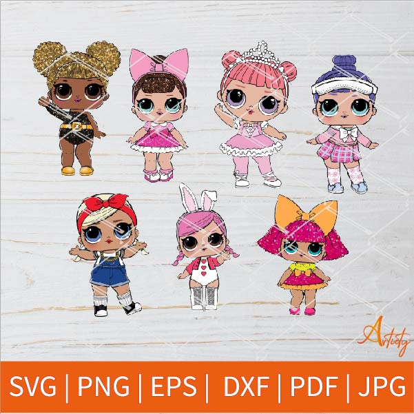 Free Free 162 Lol Surprise Dolls Svg SVG PNG EPS DXF File