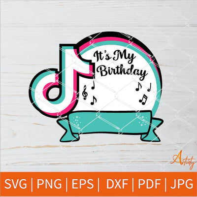 Free Free 151 Tiktok Birthday Princess Svg SVG PNG EPS DXF File