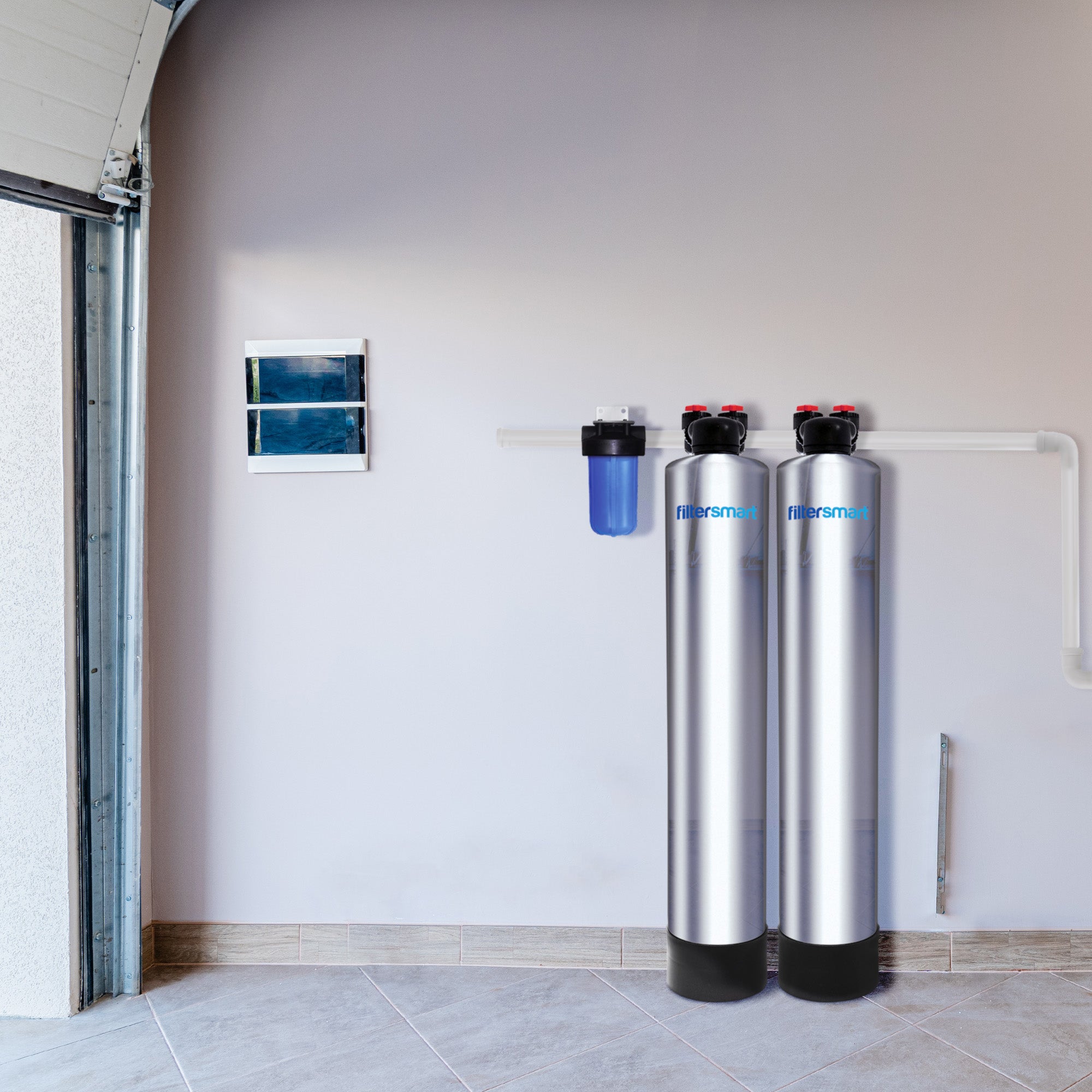 where does a water softener need to be installed