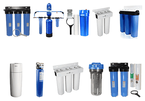 whole house water filter softener