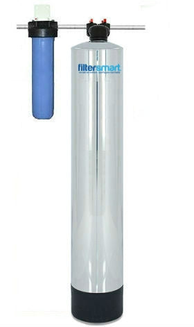 FilterSmart Premium Salt Free Water Softener PRO Series - FS500PRO - 4-6 Bathroom/15 Gallons Per Minute